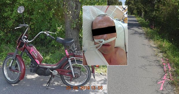 Motorkář v bezvědomí nikomu nechyběl: Po dvou dnech se ozvala exmanželka