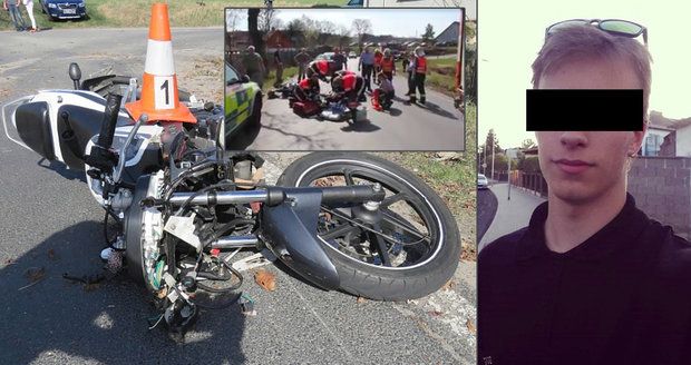 Drastické video jako varování: Hasiči uveřejnili záznam z pokusu o záchranu motorkáře (†18)