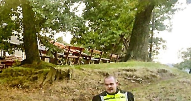 Motorkář Michal, kterého autem srazil slovenský moderátor.