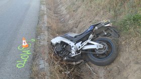 U Čejkovic na Hodonínsku zemřel motorkář. Ilustrační foto.