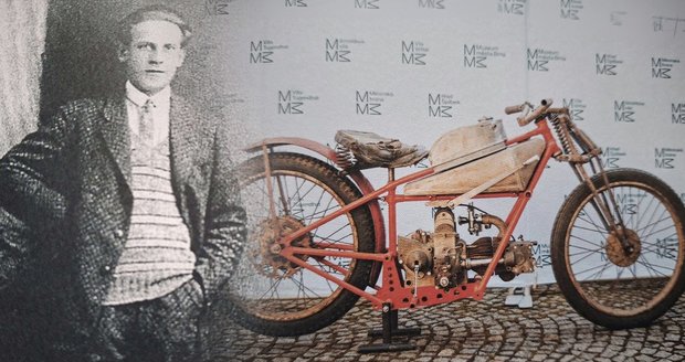 Italský stroj Moto Guzzi 200 SS sedlal nacistický funkcionář a pozdější zachránce 1200 Židů Oskar Schindler.