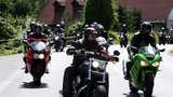 Motorkáři uspořádali pietní akci za mrtvé kamarády