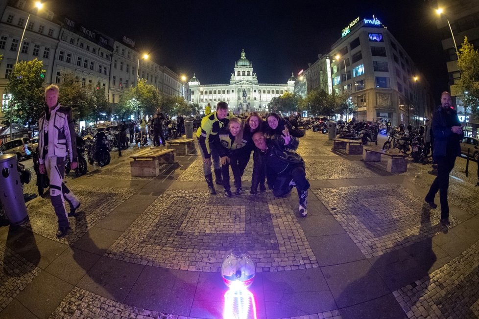 Prague night ride 2020