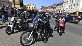 Zahájení motorkářské sezóny v Poděbradech