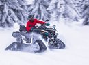 Svezli jsme se s CF Moto Gladiator X600 a X1000 s pásy Camso: Pásovec sněžný!