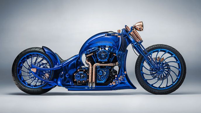 Harley-Davidson Blue Edition šokuje cenou. Tohle je nejdražší motocykl světa Harley-Davidson Blue Edition šokuje cenou. Tohle je nejdražší motocykl světa