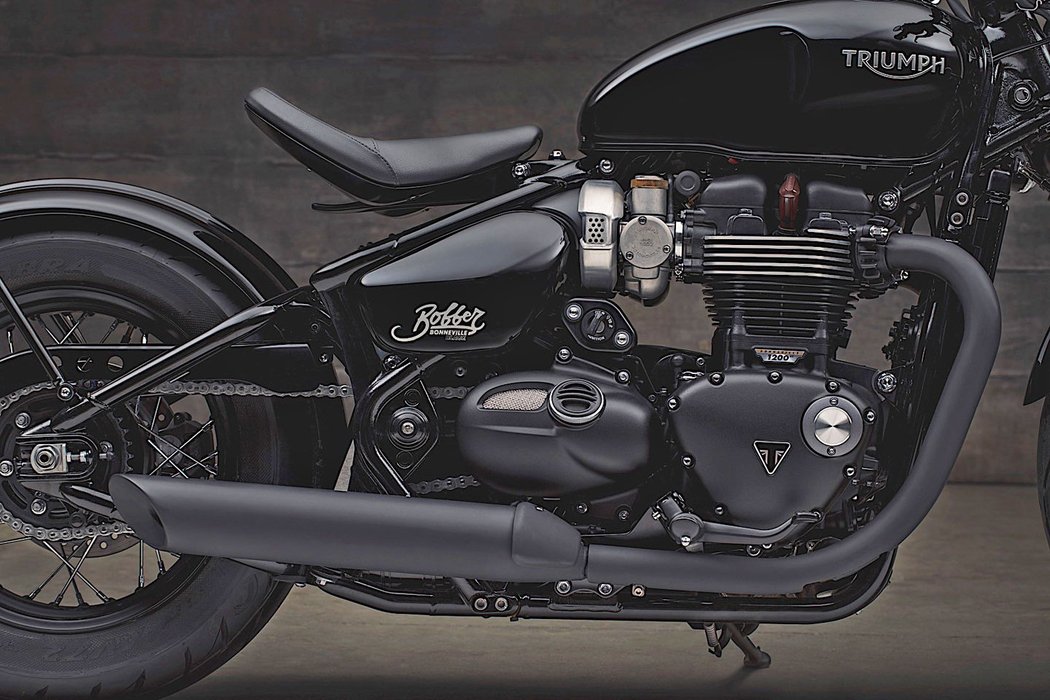 Triumph Bonneville Bobber Black Edition