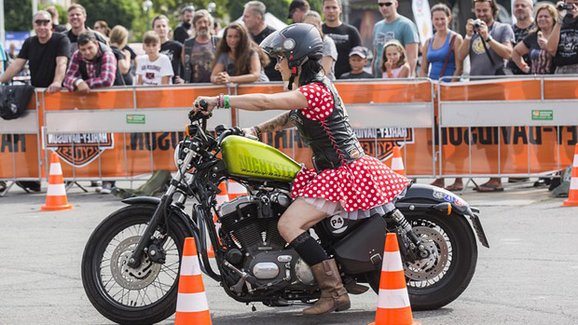 Prague Harley Days 2017: Znáte bikerské hry v jízdních dovednostech?