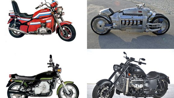 Prohlédněte si slavné i neznámé motocykly s automobilovými motory