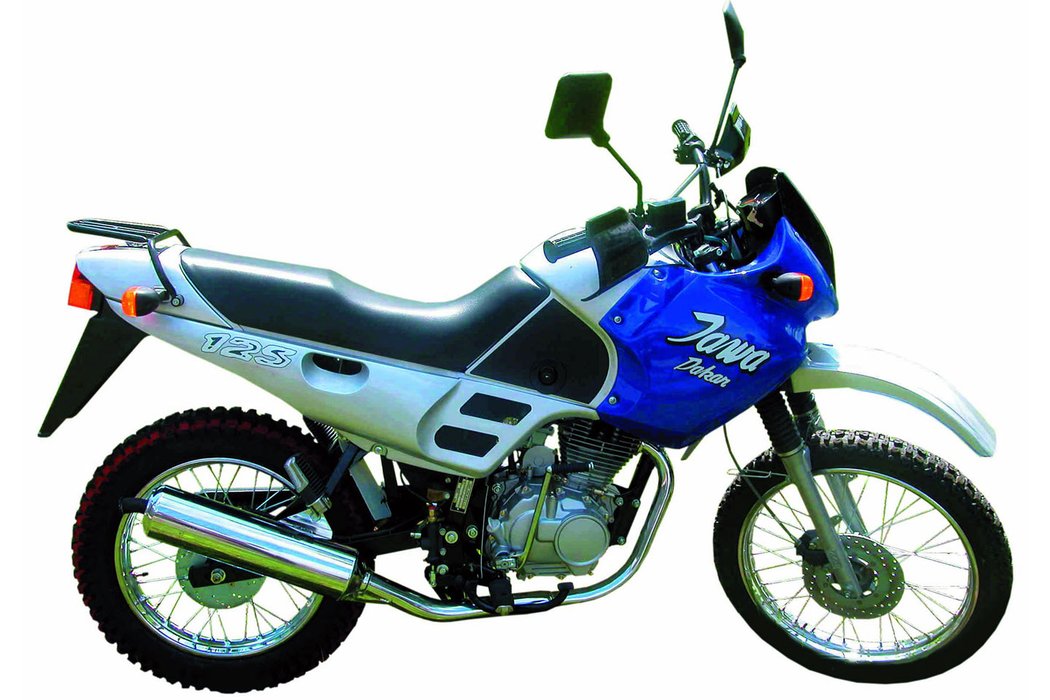 Jawa 125 typ 112 Dakar