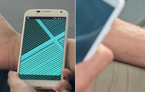 Zadávání PINu je zastaralé: Motorola přišla s odemykáním mobilu pomocí e-tetování!