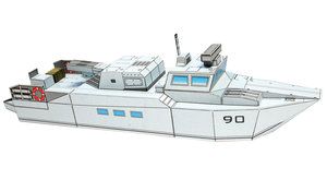 Vojenská technika: Motorový člun Stridsbat 90