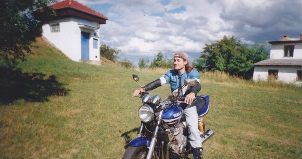 Ján Vychodil (†35)  měl rád motorky.