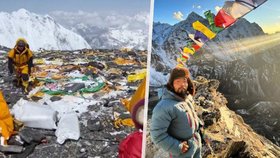 Smutný šerpa, který zdolal devětkrát Mount Everest: Horu hyzdí vložky, nádobí a další nepořádek! 