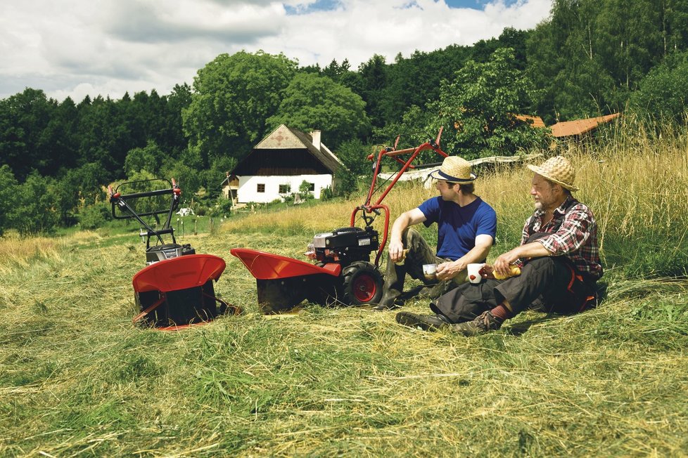 Bubnové sekačky vyhledávají  k sečení vysoké trávy nejen majitelé velkých zahrad, ale také drobní zemědělci a chovatelé.