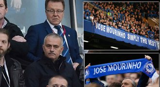 Chelsea válela a fanoušci vzývali Mourinha. Ten byl na druhé lize