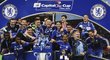 Trenér Chelsea José Mourinho slavil triumf v Ligovém poháru velmi emotivně