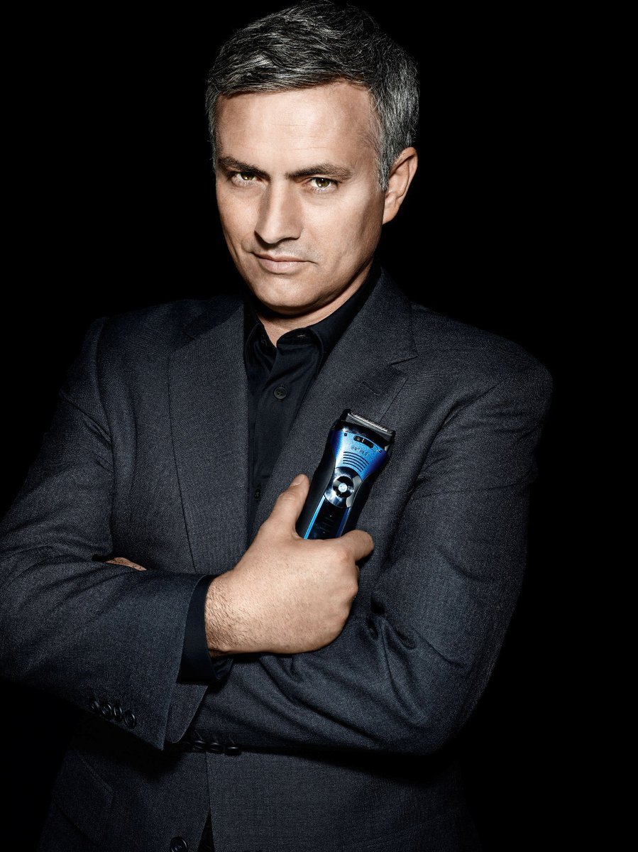 José Mourinho spojil své jméno se značkou Braun.