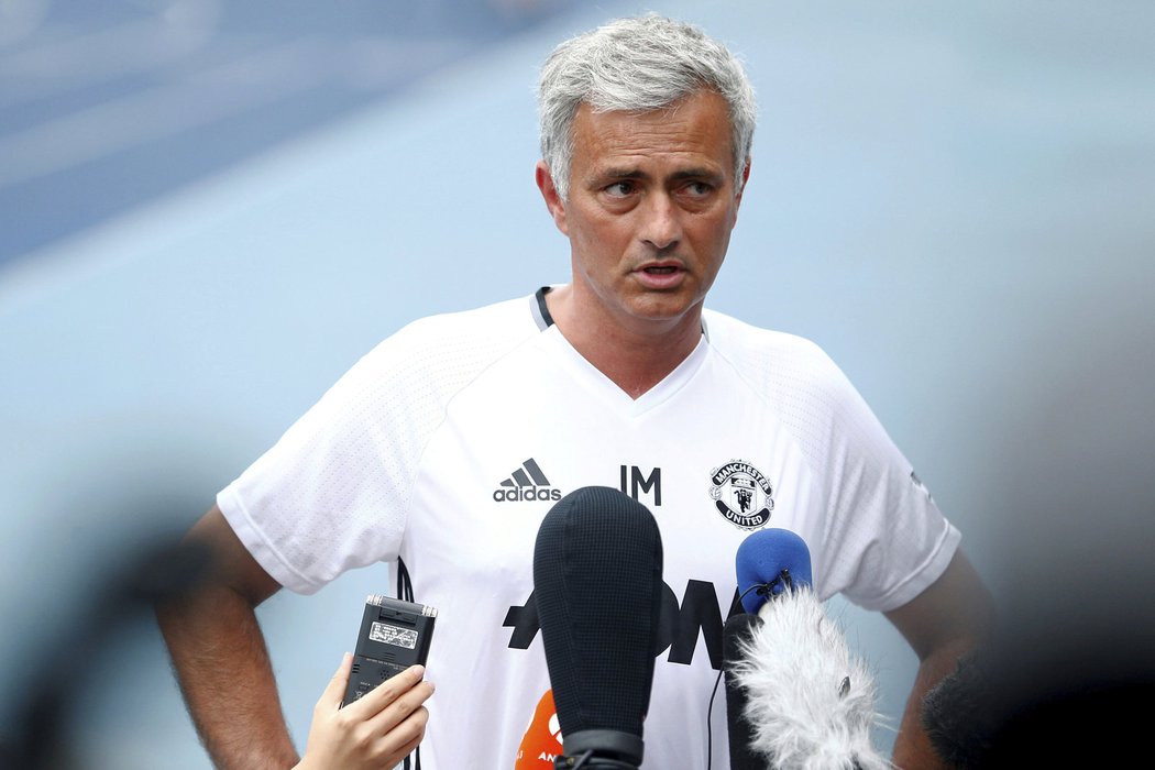 Trenér Manchesteru United José Mourinho