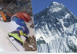 Vlivem globálního oteplování taje led na Mount Everestu a odkrývá těla horolezců.