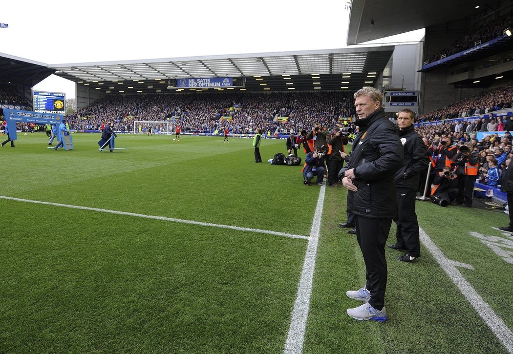 David Moyes trénoval Everton 11 let, teď se poprvé jako trenér United vrátil.