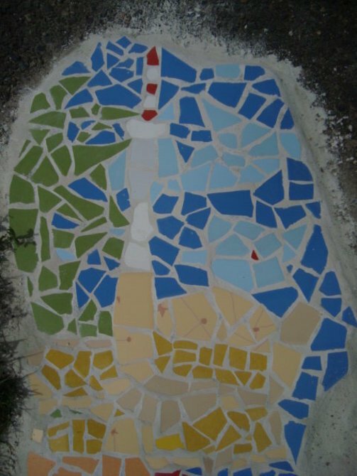 Mozaiky od Jana Jenqa v pražských chodnících