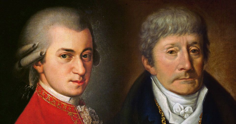 Mozart a Salieri takoví rivalové zřejmě nebyli. Složili i společnou skladbu.