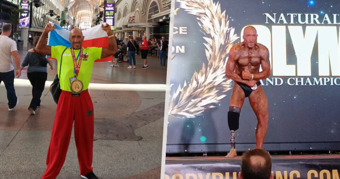 Vítěz Mr. Olympia Ladislav Nykl (46)