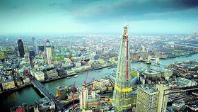 V Londýně stojí největší mrakodrap Evropy