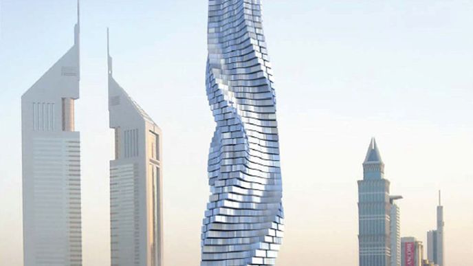 Rotující mrakodrap, Dubaj