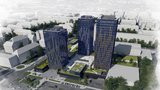 Brno zahájilo rekonstrukci druhého ze tří mrakodrapů na Šumavské: Vyroste o tři patra