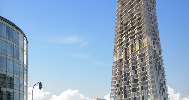 Nová podoba mrakodrapu Ostrava Tower. Budova bude po dokončení nejvyšší v republice.