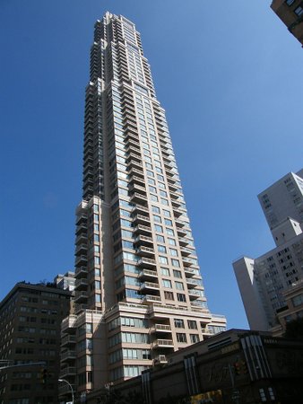 Bytový mrakodrap Trump Palace na Manhattanu.