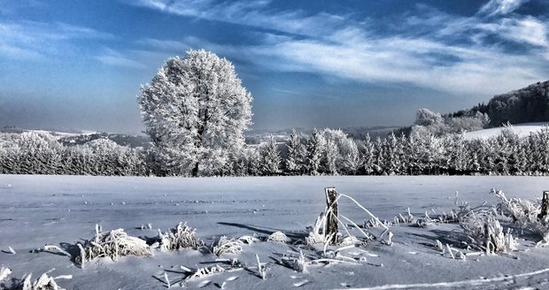 Mrazy se v Česku zdrží až do konce ledna. Oteplení přijde v únoru
