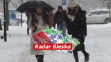 Krutý mráz v Česku: Až -27 °C na jihu Čech, přidá se vichr, hrozí i ledovka. Sledujte radar Blesku