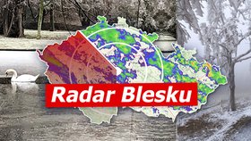 Moravu a Slezsko čeká až záporných 18 stupňů Celsia, meteorologové varují před omrzlinami, sledujte radar Blesku