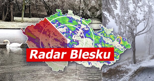 Moravu a Slezsko čeká až záporných 18 stupňů Celsia, meteorologové varují před omrzlinami, sledujte radar Blesku