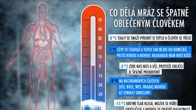 Co dělají klesající teploty s naším tělem?