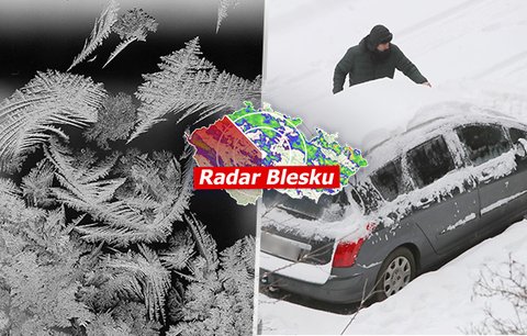 Česko sevřely mrazy, na Šumavě klesly teploty k -22 °C. Silnice kloužou, sledujte radar Blesku