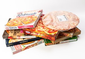 Mražená šunková pizza