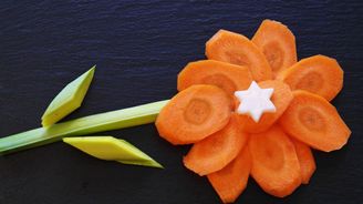 Oranžové okouzlení: Když se mrkev stává uměním
