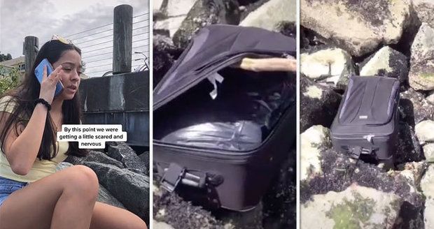 Teenageři našli na břehu moře podezřelý kufr: Uvnitř byla rozřezaná mrtvola!