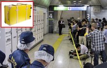 Otřesný nález ve ztrátách a nálezech na nádraží v Tokiu: V kufru tlela měsíc mrtvola!