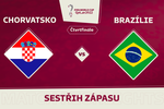 SESTŘIH: Chorvatsko - Brazílie 2:1 po pen. Kanárci končí! Neymar srovnal Pelého