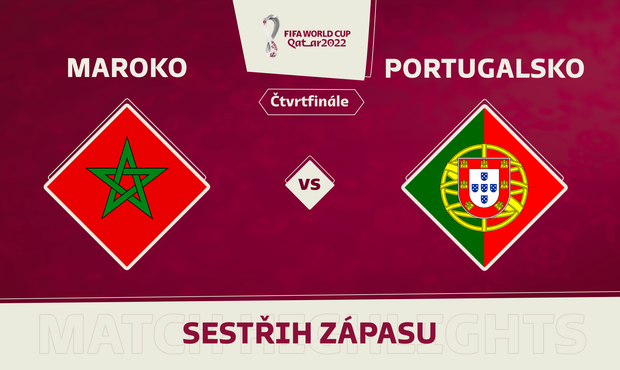 SESTŘIH: Maroko – Portugalsko 1:0. První semifinále pro africký tým zajistil z výskoku Nasjrí