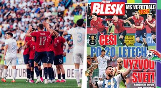 Pozor, dnes vychází Blesk s unikátní přílohou MS VE FOTBALE: Podrobný rozpis zápasů i VIP tipovačka Pozor, dnes vychází Blesk s unikátní přílohou MS VE FOTBALE: Podrobný rozpis zápasů i VIP tipovačka
