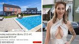 Sexbomba Mesarošová musela tento luxusní dům s bazénem prodat pod cenou! Za co miliony utratila?