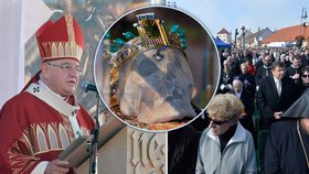 Svatého Václava si ve Staré Boleslavi připomněly tisíce věřících