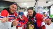 Fanoušci přímo v dějišti MS vytváří českým hokejistům skvělou diváckou kulisu
