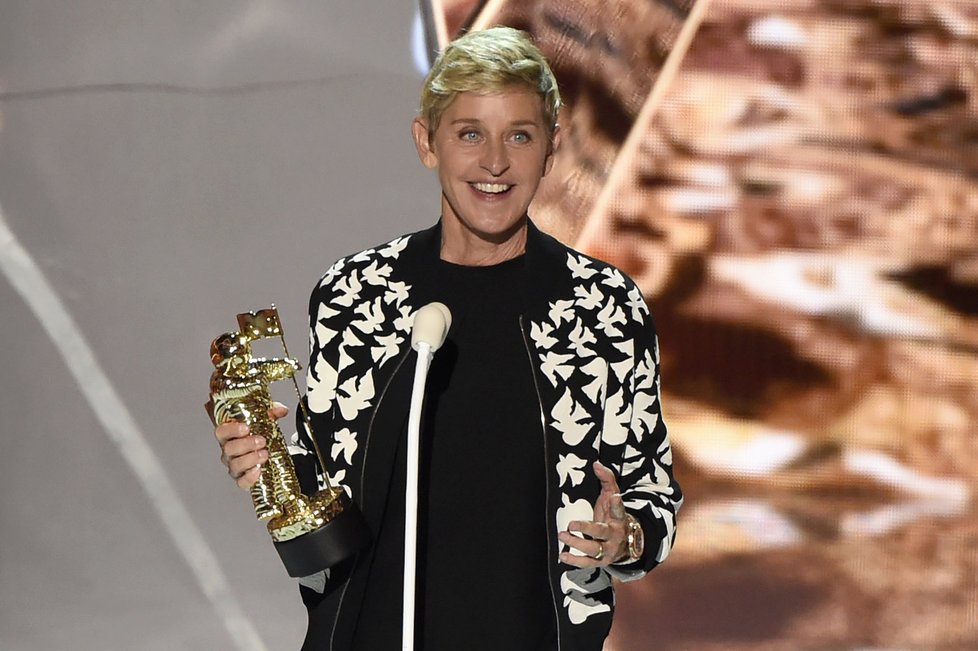 Ellen DeGeneres na předávání MTV Video Music Awards